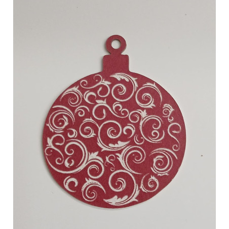 Scrap Collections A Christmas Wish Chipboard Bauble