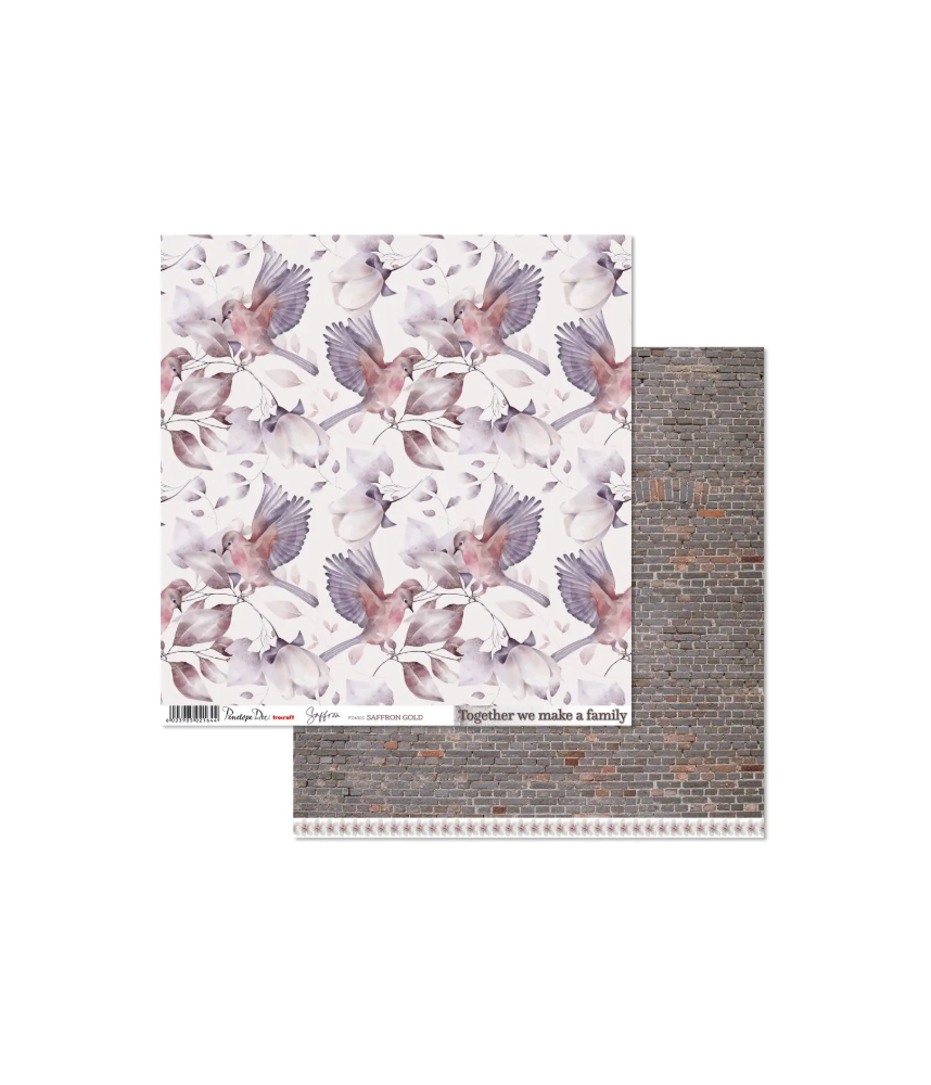 Penelope Dee Saffron Paper - Saffron Gold