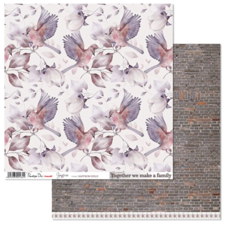 Penelope Dee Saffron Paper - Saffron Gold