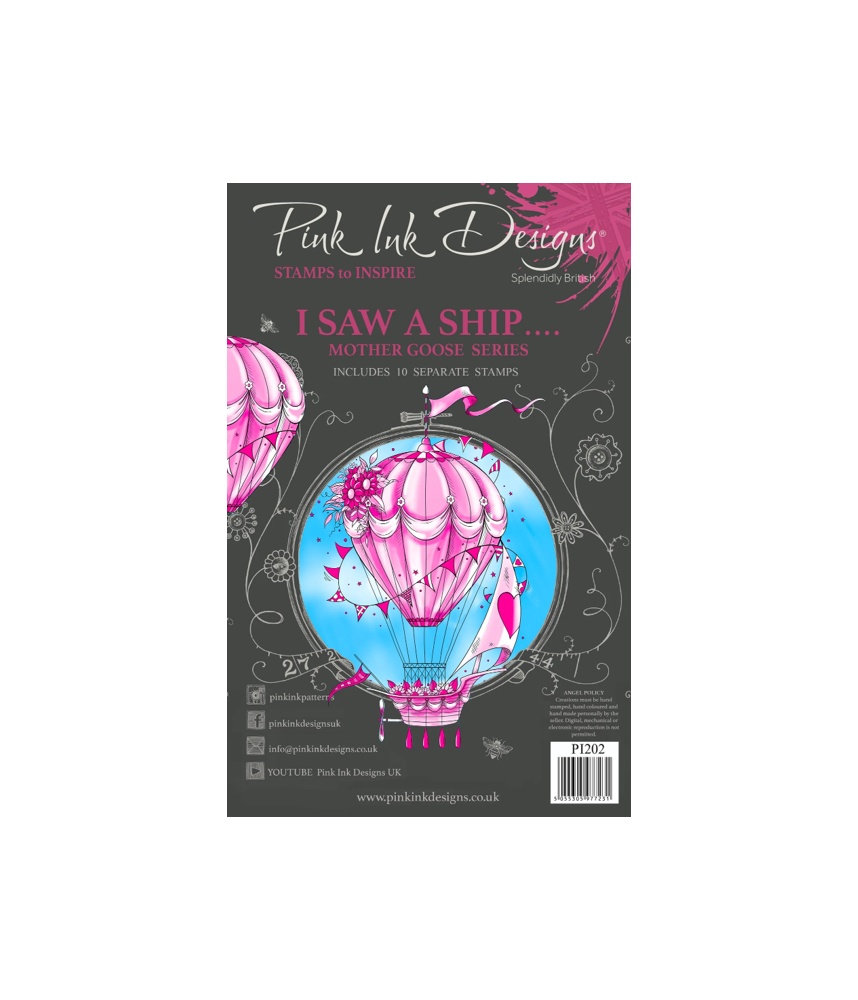 Pink Ink Designs Clear Stamp - I Saw a Ship