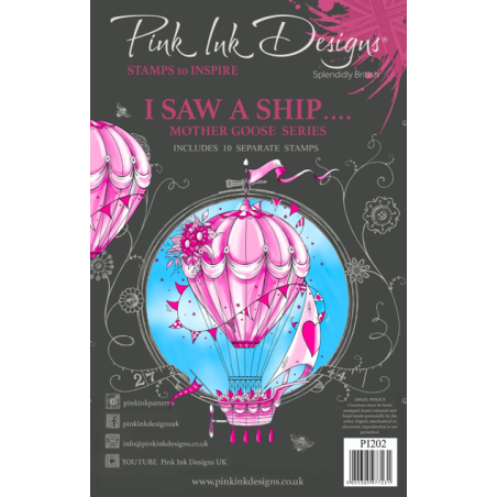 Pink Ink Designs Clear Stamp - I Saw a Ship