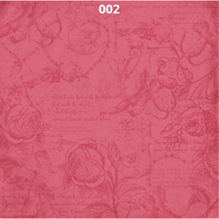 Scrap Collections 12 x 12 Scrapbook Paper - Be Mine Collection - 002