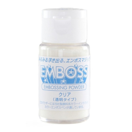 Tsukineko Heat Embossing Powder - Clear