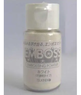 Tsukineko Embossing Powder - White