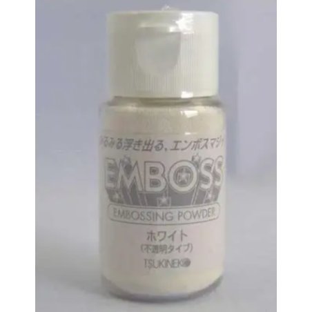 Tsukineko Embossing Powder - White