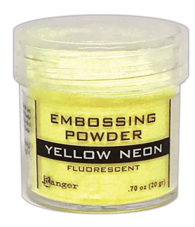 Ranger Heat Embossing Powder - Yellow Neon Fluorescent