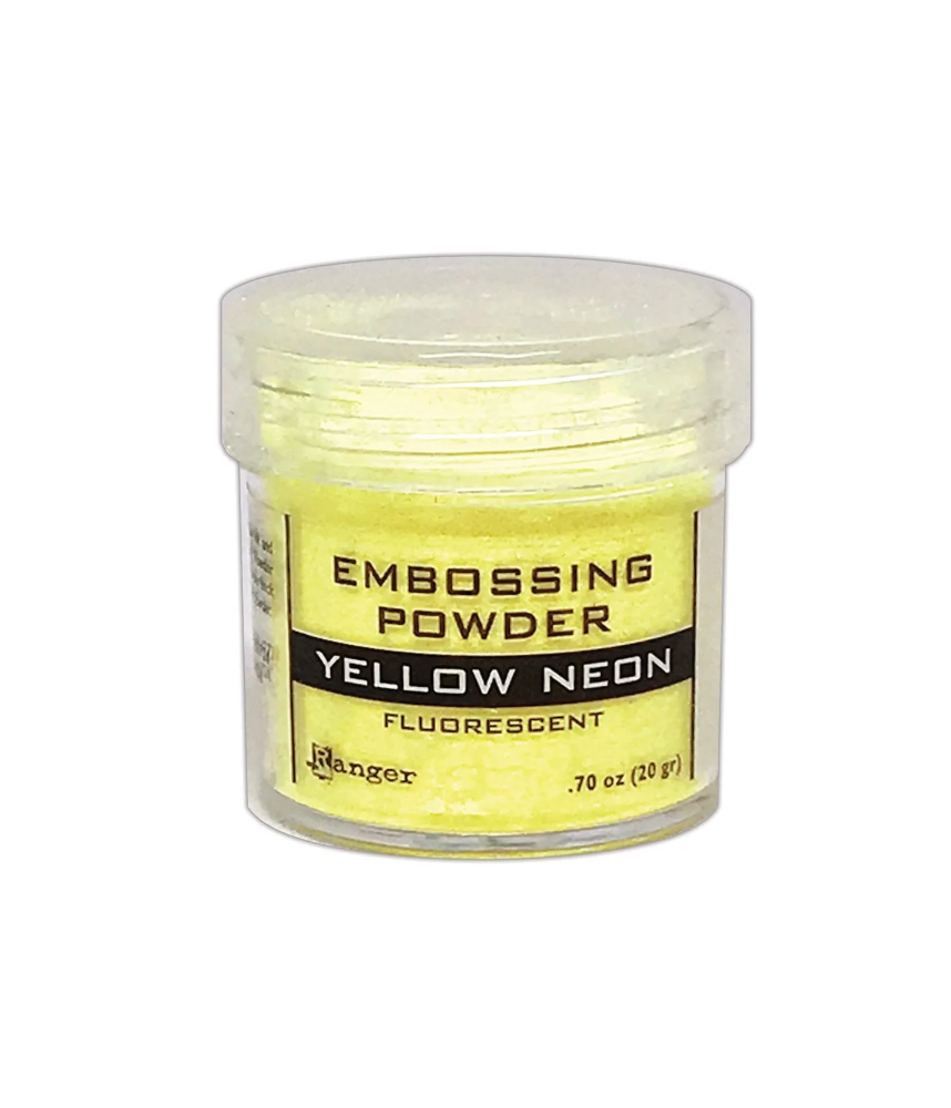 Ranger Heat Embossing Powder - Yellow Neon Fluorescent