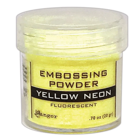 Ranger Heat Embossing Powder - Yellow Neon Fluorescent