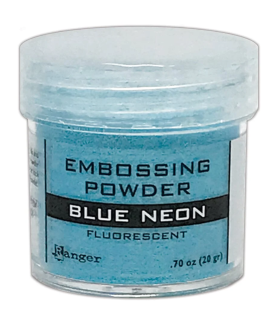 Ranger Heat Embossing Powders- Blue Neon Fluorescent 20g