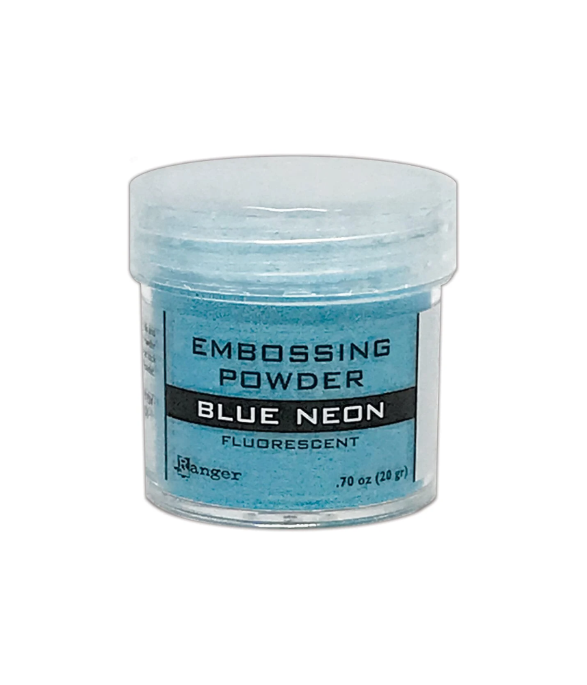 Ranger Heat Embossing Powders- Blue Neon Fluorescent 20g