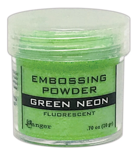 Ranger Heat Embossing Powder - Green Neon Fluorescent 20g