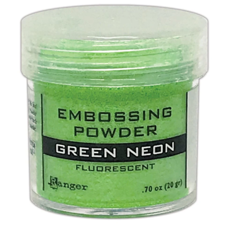 Ranger Heat Embossing Powder - Green Neon Fluorescent 20g