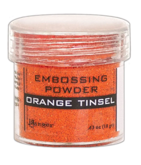 Ranger Heat Embossing Powder - Orange Tinsel