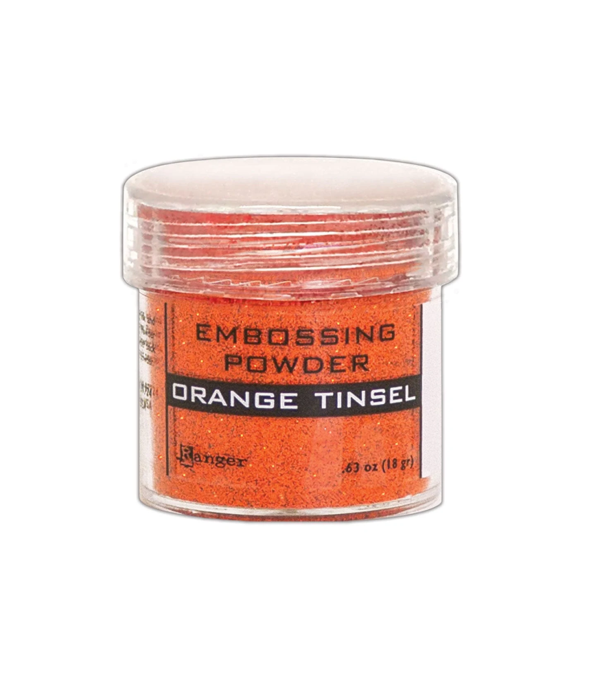 Ranger Heat Embossing Powder - Orange Tinsel