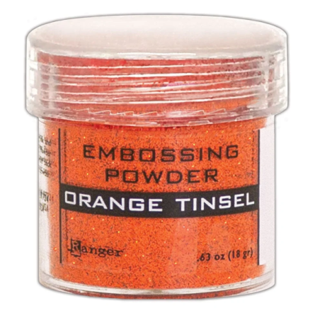 Ranger Heat Embossing Powder - Orange Tinsel