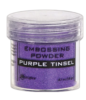 Ranger Heat Embossing Powder - Purple Tinsel