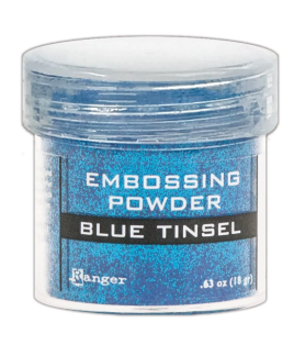 Ranger Heat Embossing Powder -Blue Tinsel