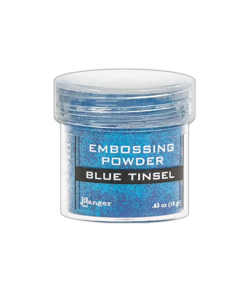 Ranger Heat Embossing Powder -Blue Tinsel
