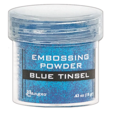 Ranger Heat Embossing Powder -Blue Tinsel