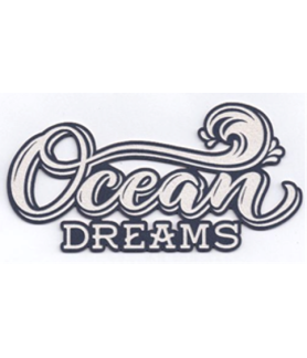 Scrap Collections Ocean Dreams Chipboard - Ocean Dreams Title