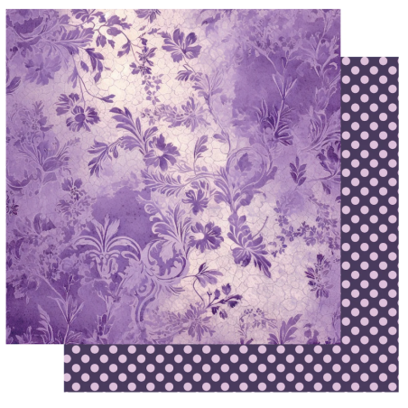 Uniquely Creative UltraViolet Delight 12 X 12 Scrapbook Paper - Magical Mauve