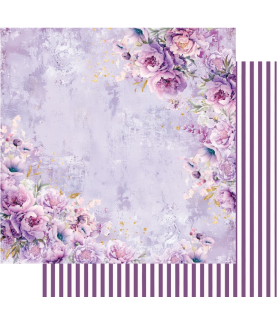 Uniquely Creative UltraViolet Delight 12 x 12 Scrapbook Paper - Pretty Purple