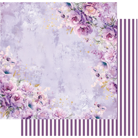 Uniquely Creative UltraViolet Delight 12 x 12 Scrapbook Paper - Pretty Purple