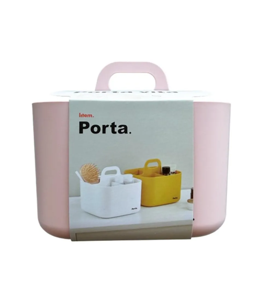 Litem Porta Vita Organiser 4 Comp Square - Pink
