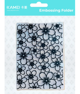 Kamei Embossing Folder - Flower Mix