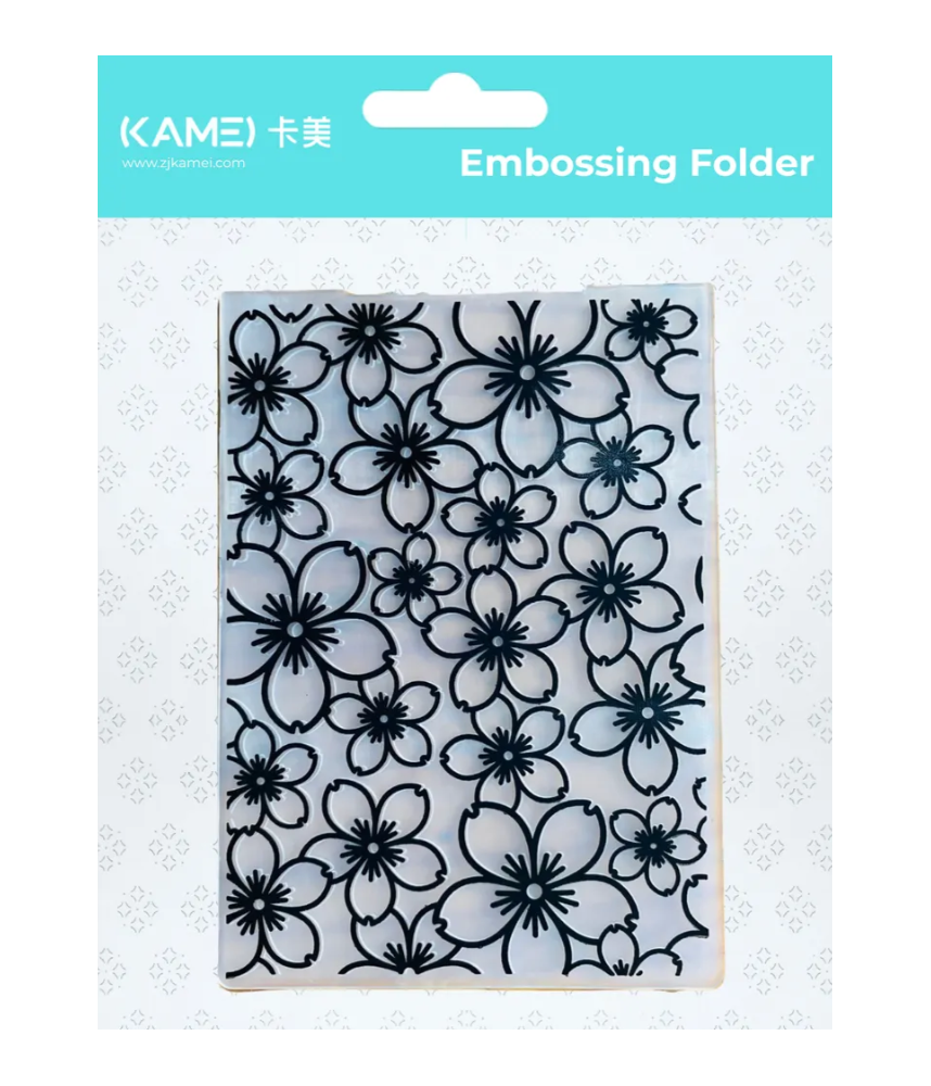 Kamei Embossing Folder - Flower Mix