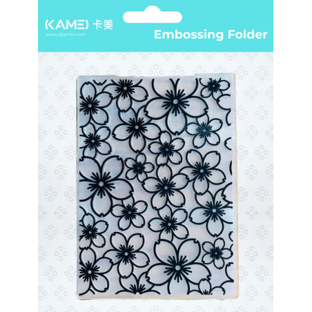 Kamei Embossing Folder - Flower Mix