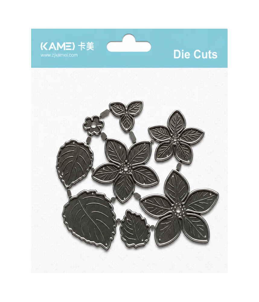 Kamei Cutting Dies - Leaf & Flowers