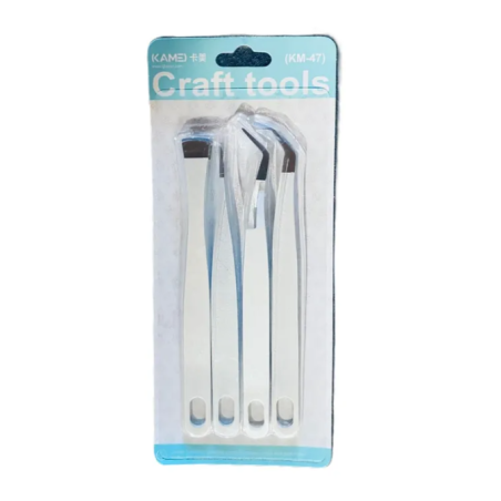 Kamei Craft Tools Tweezer & Clip Set