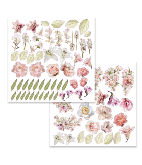 Couture Creations Vintage Tea Die Cuts/Ephemera Pack