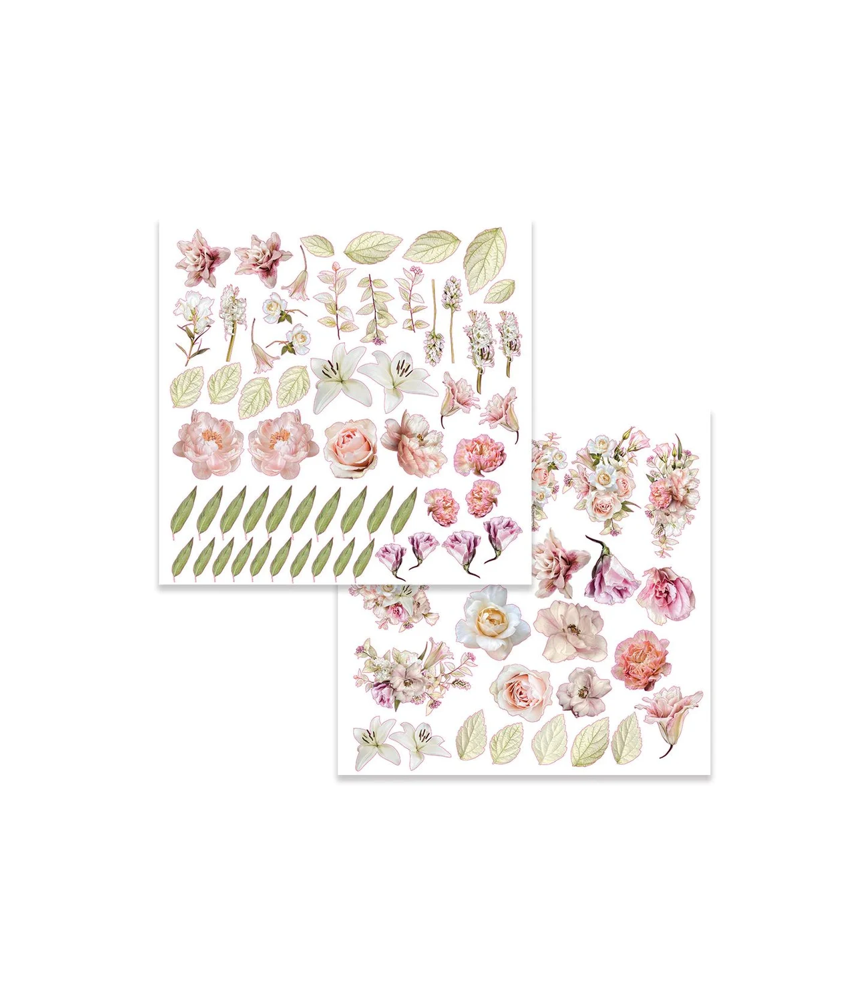 Couture Creations Vintage Tea Die Cuts/Ephemera Pack