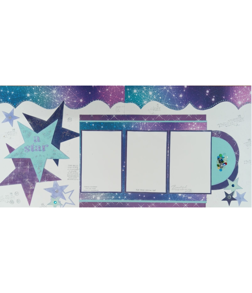 Scrapbook Studio Paper Kit + Cards By Priscilla - A Star