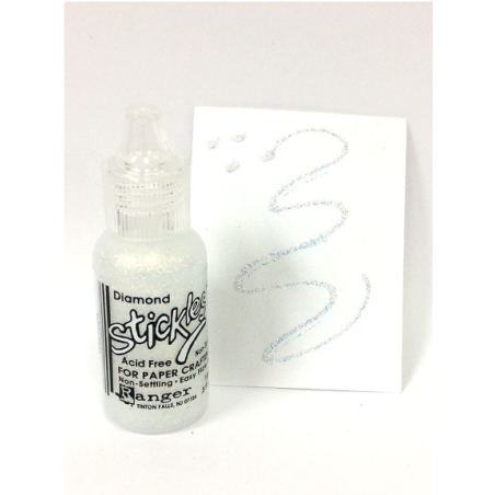 Ranger Stickles Glitter Glue - Diamond 18ml