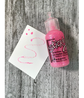 Ranger Stickles Glitter Glue -Hibiscus 18ml