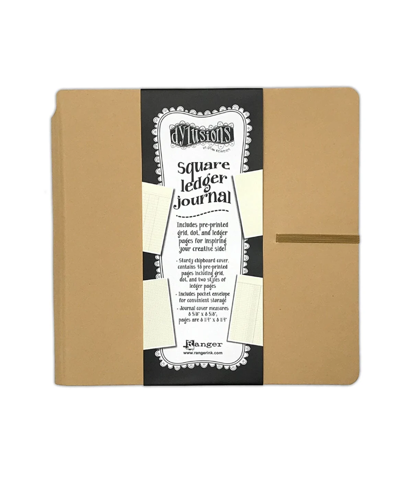 Ranger Dylusions Square Ledger Journal