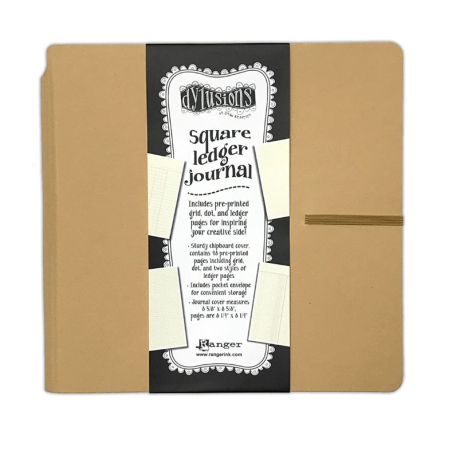 Ranger Dylusions Square Ledger Journal