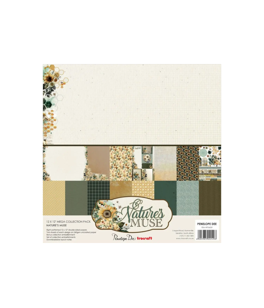 Penelope Dee 12 X 12 Scrapbook Paper Pack - Nature's Muse