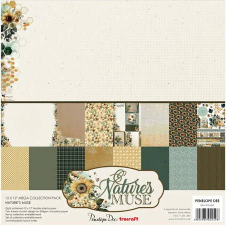 Penelope Dee 12 X 12 Scrapbook Paper Pack - Nature's Muse
