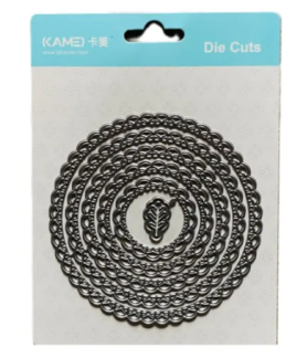 Kamei Cutting Dies - Circle Lace Round