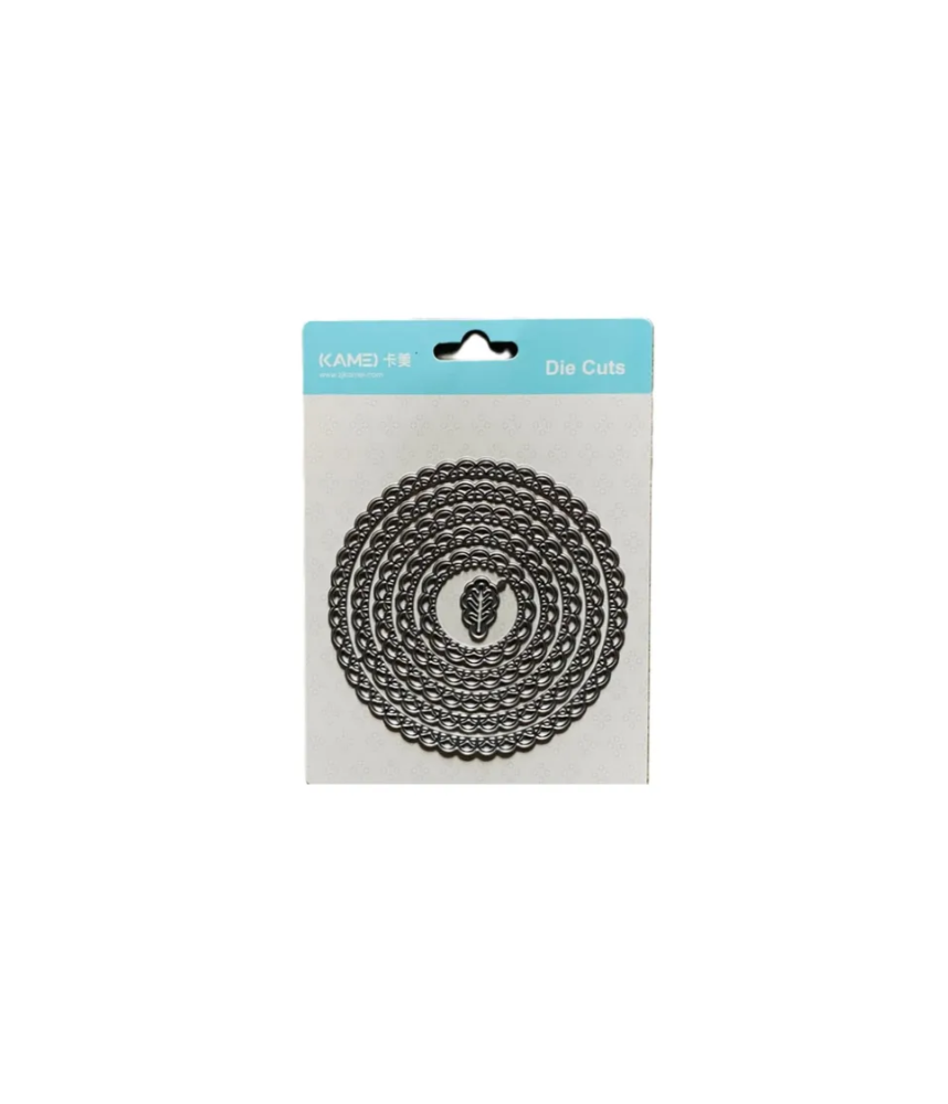 Kamei Cutting Dies - Circle Lace Round