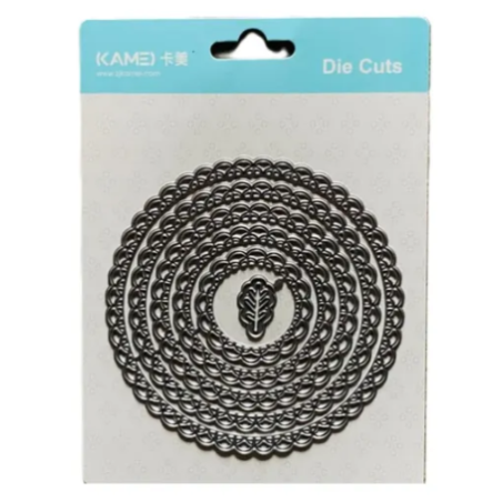 Kamei Cutting Dies - Circle Lace Round