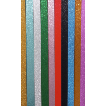 Couture Creations Variety A4 Scrapbook Glitter Paper Pack