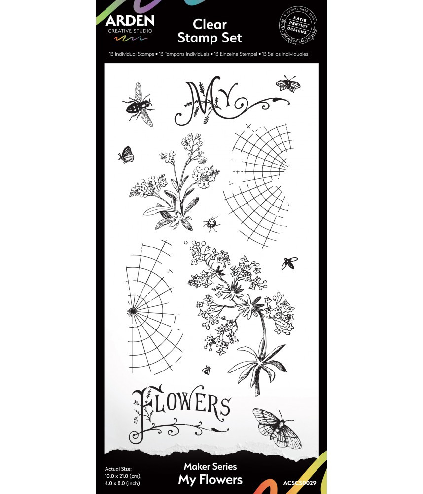 Arden Creative Studio Clear Stamp - My Flowers