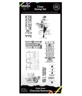 Arden Creative Studio Clear Stamp - Chronicle Remnants