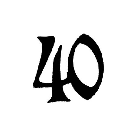 Scrapbook Studio Number 40 Chipboard