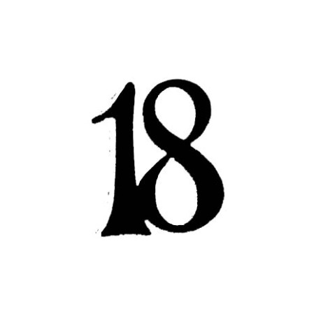 Scrapbook Studio Number 18 Chipboard